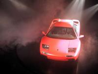 Lamborghini im Stickstoffnebel Lamborghini im Stickstoffnebel