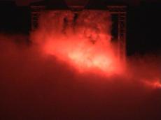 Nebelwand aus Stickstoffnebel